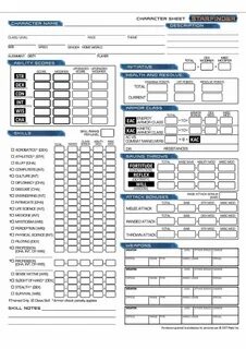 Starfinder Character Sheets - Album on Imgur