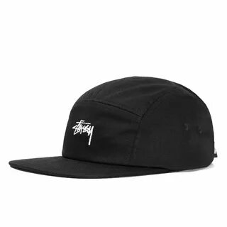 OBEY Mens Jumble Bar Ii 5 Panel Camp Hat Black ONE Size 1004