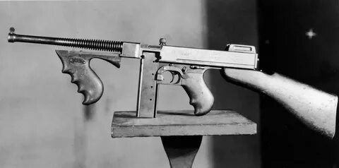 Free photo: Old Tommy-Guns - Deadly, Guns, Machine - Free Do