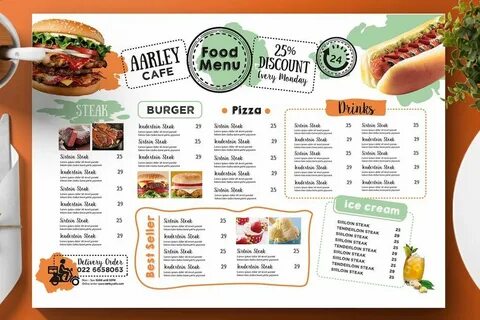 55+ Best Food & Drink Menu Templates 2022 - Tampa Web Design