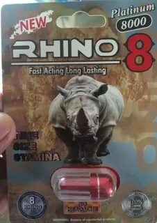 Buy Rhino 8 Platinum 8000 1 Box 24 Capsules SexPills