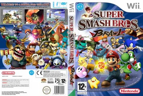 Super Smash Bros Brawl Special Edition Wii Box Art Cover By 