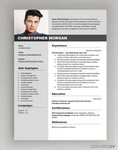 CV Resume Templates Examples Doc Word download Resume templa