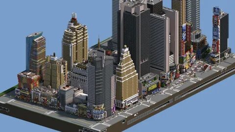Midtown Manhattan, New York City (DOWNLOAD V2.2) Minecraft P