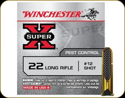 Winchester - 22 LR - 12 Shot - Super X - Pest Control - 50ct