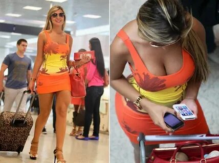 Ex-latinete chama atenção em aeroporto no Rio - Notícias - F