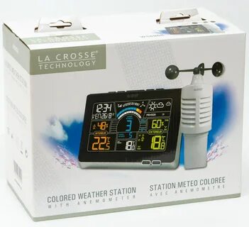 Горизонт - Метеостанция La Crosse WS6860-w с цветным экраном, белая