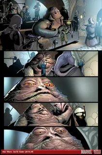 Darth Vader Visits Jabba's Palace in the First Pages of Marv