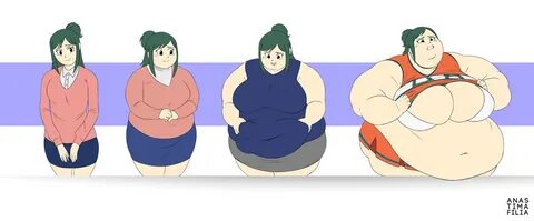 Putting On The Pounds On Inko by sharkfatvault on DeviantArt