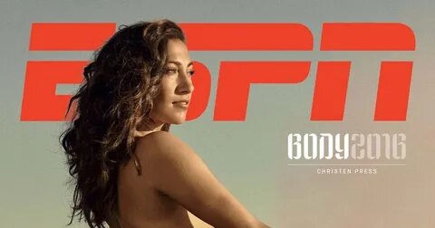 Christen Press bares all for ESPN Body Issue 2016