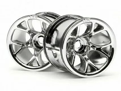 Диски колесные трак 1 10 - MT MESH CHROME (OP MT) 2шт - HPI-