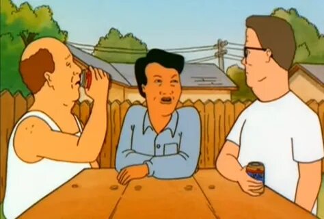 Chinese or japanese king of the hill meme