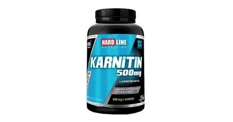 Karnitin (L-Carnitine) : Hardline Karnitin 100 Kapsül