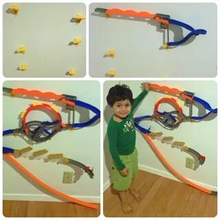 hot wheels track that goes on the wall Shop Clothing & Shoes