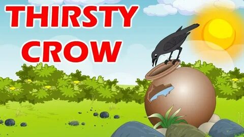 The Thirsty Crow Moral Stories Kids Short Stories English St