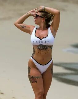 Olivia Buckland in White Bikini 2019-13 GotCeleb