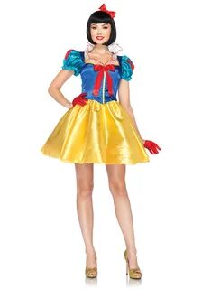 Womens Disney Classic Snow White Costume - Halloween Costume