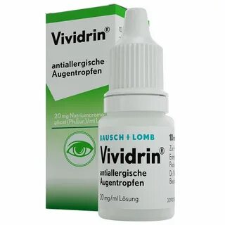 Vividrin Antiallergische Augentropfen 03561555 Augentropfen 