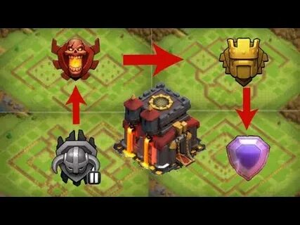 BEST 10 TH10 Trophy Base With Link 2020 / TH10 Legend League