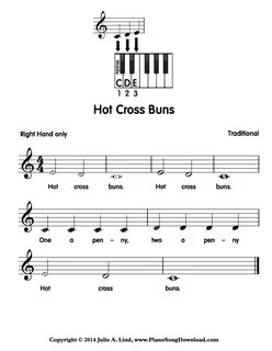 Hot Cross Buns - Delicious Music