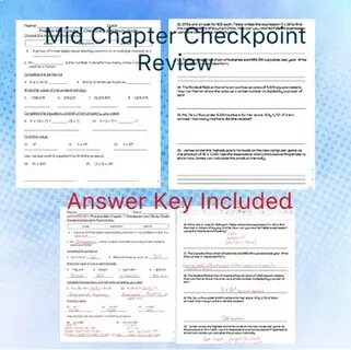 Go Math 5Th Grade Chapter 5 Mid Chapter Checkpoint / Interns