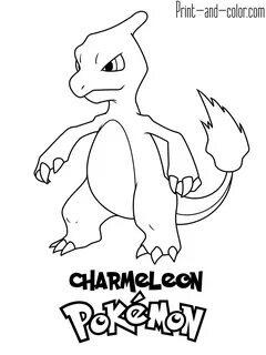 Charmeleon Coloring Pages - Coloring Home