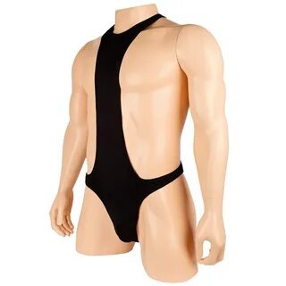 Male Sexy Stretchy Swimsuit Bodysuit Mankini Erotic Mankini 