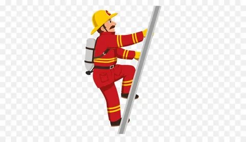 Ladder clipart firefighter, Ladder firefighter Transparent F