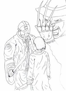 The best free Jason coloring page images. Download from 142 