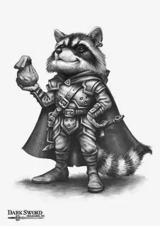 Dice and Discourse: DF Race: Arakun (Raccoon-folk) Character