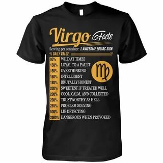 Virgo Facts Virgo Funny T-Shirt For Men Women VitomeStore Vi