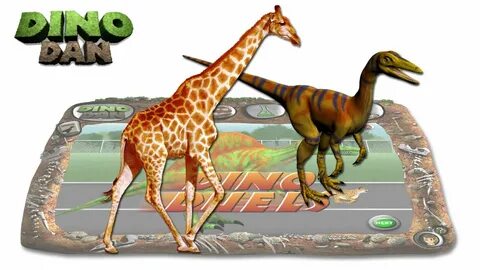 DINO DAN : DINO DUELS #24 - Compsognathus VS Giraffe @Make F