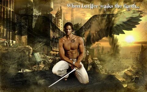 fanart. supernatural. fan art. gothic girl. angel. lucifer. angels. added b...