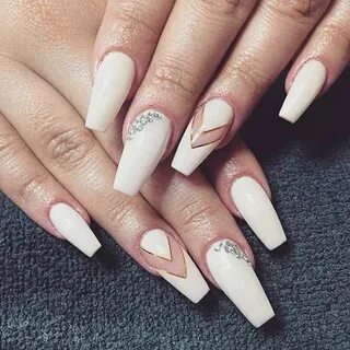 60+ Summer Trend Long Coffin Nails Inspirations Ballerina na