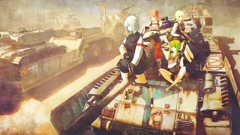 original Characters, Anime, Anime Girls, Military, Tank, Wea