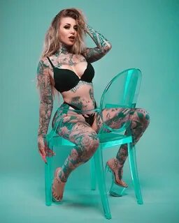 Tattoo artist and model Sabrina Sawyers iNKPPL