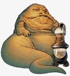 Jabba The Hutt With A Hooka Full Of Apa Goodness - Star Wars