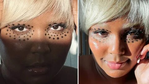 Lizzo Joined the Bleached Eyebrows Club For Summer - See Pho