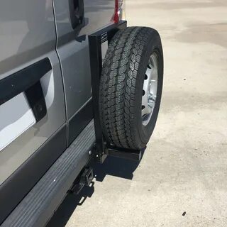 Aluminess ® 210280 - Van Tire Carrier Driver Side