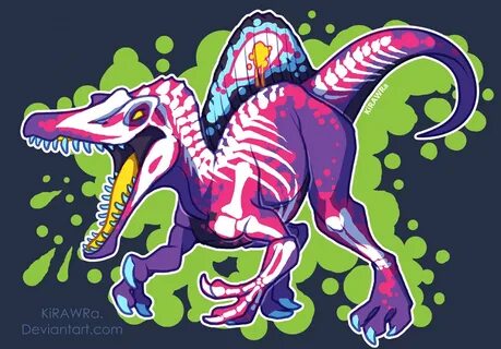 Radioactive Spinosaurus by KiRAWRa Dinosaur art, Spinosaurus