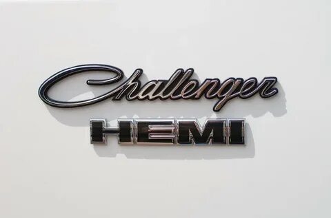 Dodge Challenger Hemi Emblem Photograph by Jill Reger Fine A