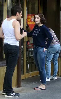 Rachel Brosnahan - The Marvelous Mrs. Maisel Filming Rehears