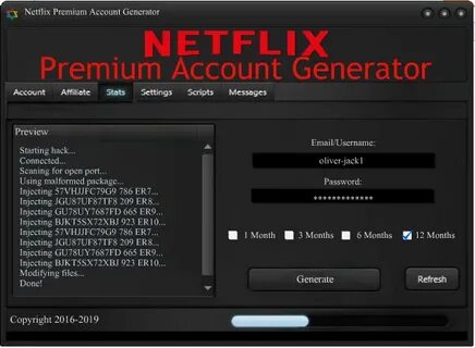 Netflix Premium Account Generator 2017 (Free) - HacksBook Ta