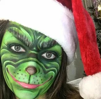 The Grinch Makeup Tutorial The grinch makeup, Christmas make