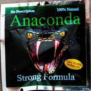 Anaconda 20 Capsule / Male Enhancement / New / (xtra strong)