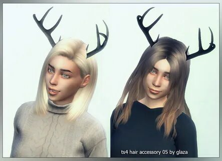 ts4 hair accessory 05 by glaza allbyglaza on Patreon Sims 4 