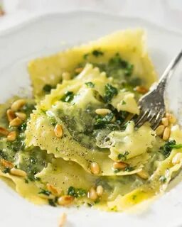 Ravioli met ricotta en spinazie Recept Lekker eten, Gezonde 