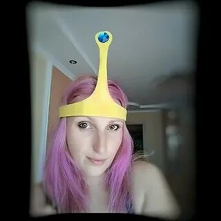 Princess Bubblegum crown Cartoon cosplay time party Ha Adven