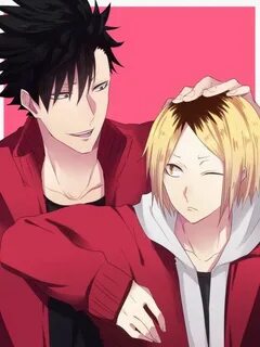 Haikyuu Kuroo and Kenma Аниме, Японские иллюстрации, Милые р