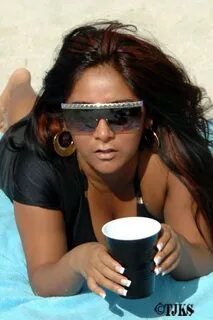 Snooki in a Bikini looking Snooki " The Jamking Show